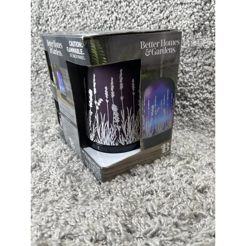 Better Homes & Gardens 3 Piece 100 ml Diffuser Set Lavender Fields New